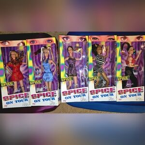 Spice On Tour Party Dolls Set
